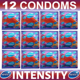 12X Mates Condoms Ribs And Studs By Manix Male Condom
